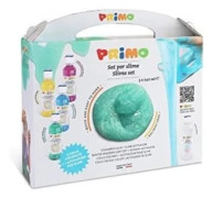 Vattenlim - PRIMO - Sortiment av 4 flaskor - Gul, Lila, Cyan, Grön - 240 ml - Lösningsmedelsfri