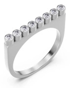 Edblad - Twiggy Ring CZ Steel