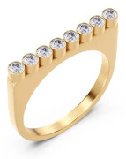 Edblad - Twiggy Ring CZ Gold