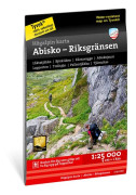 Abisko-Riksgränsen 1:25 000