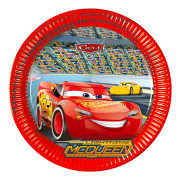 Papperstallrikar Bilar/Cars 3