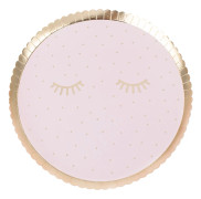 Papperstallrik Sleepy Eyes, 8-pack