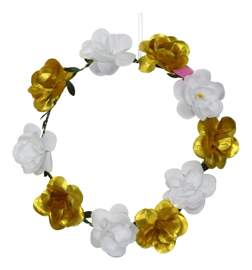Blomkrans med LED