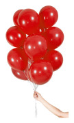 Ballonger 30-pack Röd