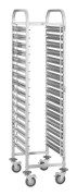 Serveringsvagn för att transportera 16 behållare med GN 1/1 brickor Royal Catering RCTW-16GN.1