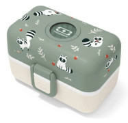 monbento MB Tresor, Lunchväska, Barn, Grön, Polypropylen (PP), Bild, Rektangulär