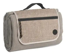 City Picknickpläd Beige rPET Sagaform