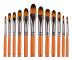 Gouache Paint Brush Set of 12 - HB-25114D