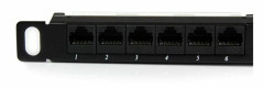 24 portar Unshielded twisted pair (UTP) CAT 5e