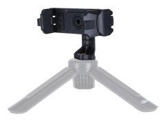 Rollei Smartphone Holder II, professionell stativfäste mobiltelefonhållare i läge