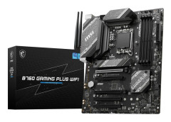 MSI B760 GAMING PLUS WIFI - Moderkort - ATX - LGA1700-uttag - B760 Chipuppsättning - USB 3.2 Gen 1, USB 3.2 Gen 2, USB-C 3.2 Gen2 - 2.5 Gigabit LAN...
