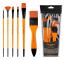 Nylon Hair Paint Brush Set (6 Pieces) - HB-2281