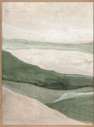 Malerifabrikken - Design Målning / Green Field / 90x120 Cm / Ekram - Grön - Tavlor - Från Homeroom