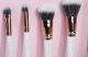 Brushworks White & Gold Travel Makeup Brush Set