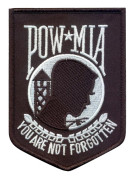 Rothco Patch - "POW/MIA Svart