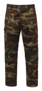 Rothco BDU Byxor - Relaxed Fit Brun, Grön