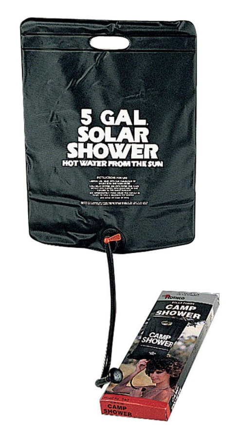 Rothco Solar Camp Shower 20L Svart Svart
