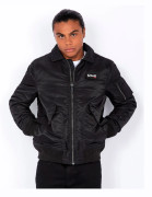 Schott Recycled Nylon CWU Bomber Jacket Svart