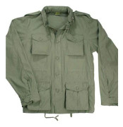 Rothco Vintage M-65 Jacka - Lättvikt Oliv, Grön