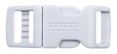 Rothco Klick Spänne - 1,3 cm Vit