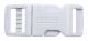 Rothco Klick Spänne - 1,3 cm Vit