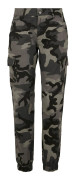 Urban Classics Byxor Waist Cargo Svart 30 Kvinna