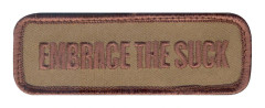 Rothco Moral Patch - "Omfamna den dåliga moralen Beige