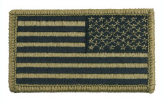 Rothco OCP Patch (Hook Back) - Amerikansk flagga Oliv, Grön