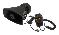 Tuta Bilhorn Square Mouth 7 Tone 12V 100W Varningshögtalare Billarmhögtalare