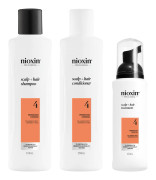NIOXIN Scalp and Hair Thickening System 4 for Coloured Dry and Damaged Hair with Progressed Thinning Trial Kit