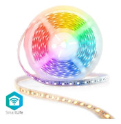 Nedis SmartLife LED-slinga | Wi-Fi | Kallvit / RGB / Varmvit | SMD | 5,00 m | IP44 | 2700 - 6500 K | 960 lm | Android™ / iOS