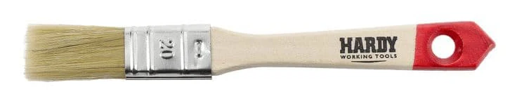 Hardy platt målarpensel 20 mm serie 40