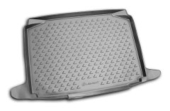 Element Täckmatta Bagageutrymme Skyddsmatta Antiglidgummi Skräddarsydd för Skoda Fabia 2007-2014