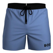 BOSS Badbyxor Starfish Swim Shorts Ljusblå polyester X-Large Herr