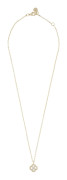 Snö of Sweden Sally Pendant Necklace Gold Clear 42 cm