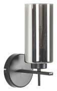Natno Vägglampa E27 - Silver/Svart