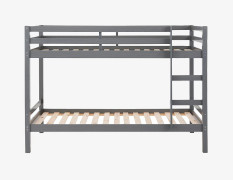 Loft24 - Våningssäng Alpi 90 x 200 cm - Grå - Sängramar - Från Homeroom