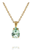 Petite Drop halsband chrysolite