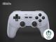 8Bitdo Pro 2 - Hall Effect Joystick - spelkontroll - trådlös - Bluetooth - grå - för Nintendo Switch, PC, Steam, Raspberry Pi