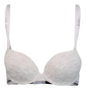 Puma BH T-Shirt Bra Grå B 70 Dam