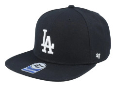 47 Brand - MLB Svart snapback Keps - Kids Los Angeles Dodgers Lil Shot Captain Black Snapback @ Hatstore