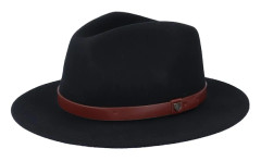 Brixton Messer Fedora Svart