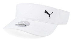 Puma - Vit visor Keps - Women's Duocell Pro White Visor @ Hatstore