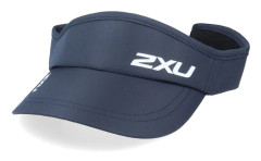 2XU - Blå visor Keps - Run Visor Midnight/White Visor @ Hatstore