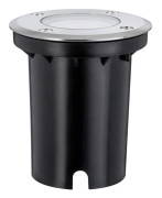 Special Line LED Recessed floor luminaire IP67 round 108mm max. 10W 230V Stainless steel Metal