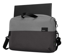 Targus Sagano EcoSmart - Notebook-väska - 14" - svart, grå