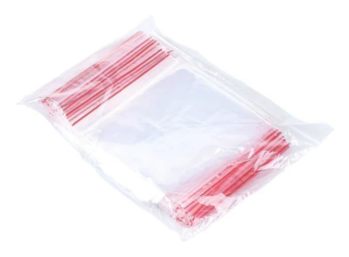 Sachet deshydratant Office produkter - 15073215-90 - påse med snöre, LDPE, 100x150mm, 100 st., transparent
