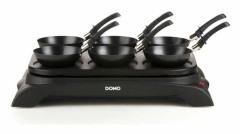 DOMO DO8710W Wok 6 pannor Svart