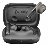 Trådlösa hörlurar - Bluetooth - USB-C via Bluetooth-adapter - HP Inc. - Poly Voyager Free 60 UC - Trådlösa hörlurar med Mi
