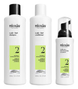 NIOXIN Scalp and Hair Thickening System 2 for Natural Hair with Progressed Thinning Loyalty Kit